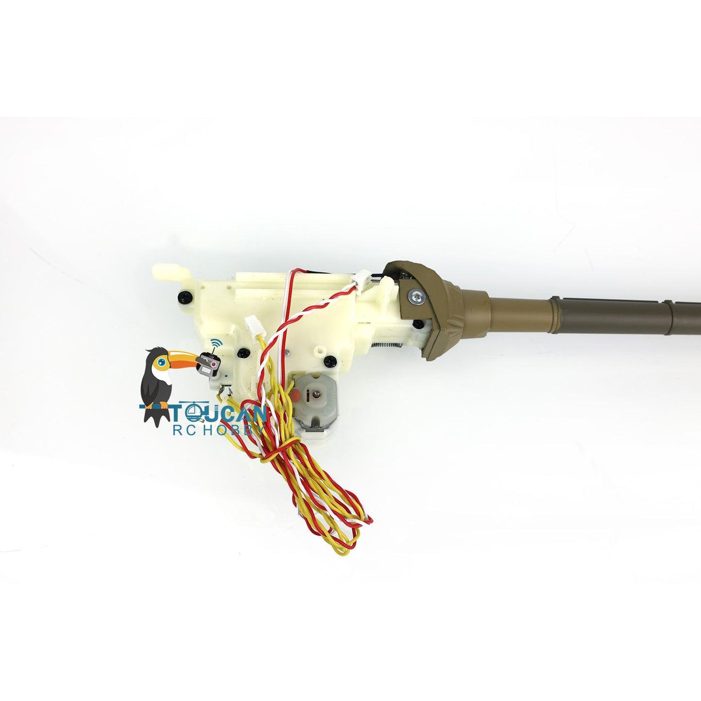 US Warehouse Henglong Plastic Recoil Barrel BB Unit For 1/16 6.0 7.0 Russian T90 RC Tank 3938 Remote Control Model