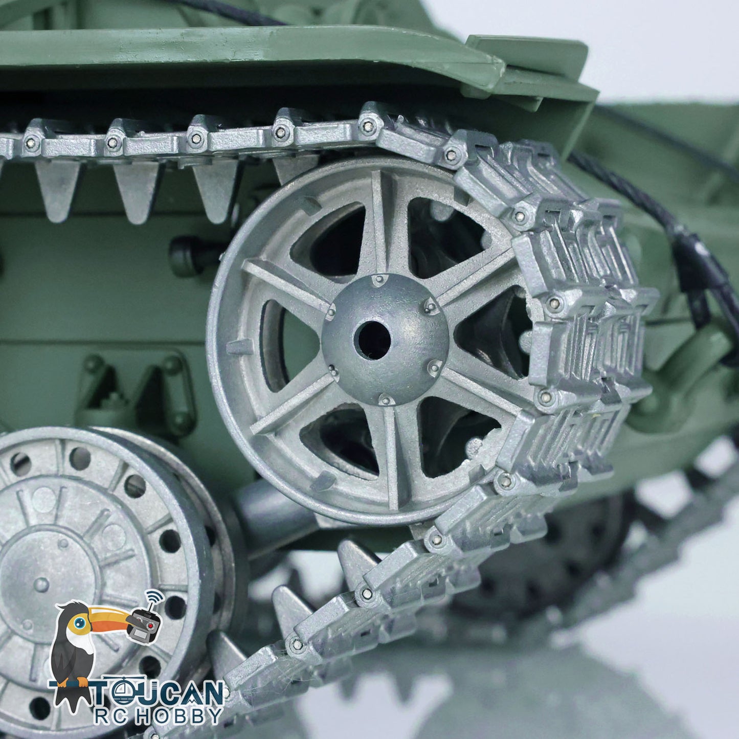 2.4G Henglong 1/16 7.0 Soviet KV-1 RTR RC Tank 3878 Infrared Combating System Metal Tracks Wheels 360 Degree Turret Rotation