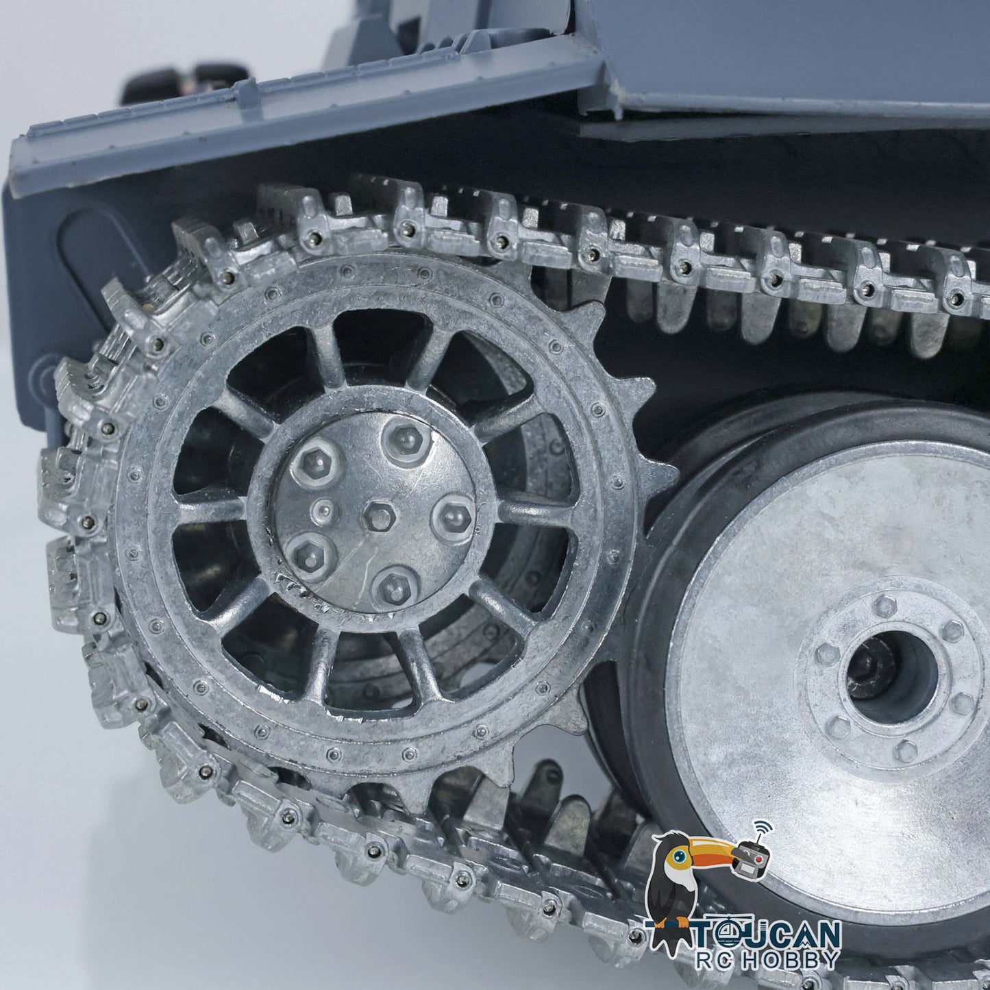 HengLong Factory 1/16 3818 Tiger 1 Radio Control Military Vehicle Full Metal Sprockets Idlers Chassis Plastic Hull RTR RC Tank Y