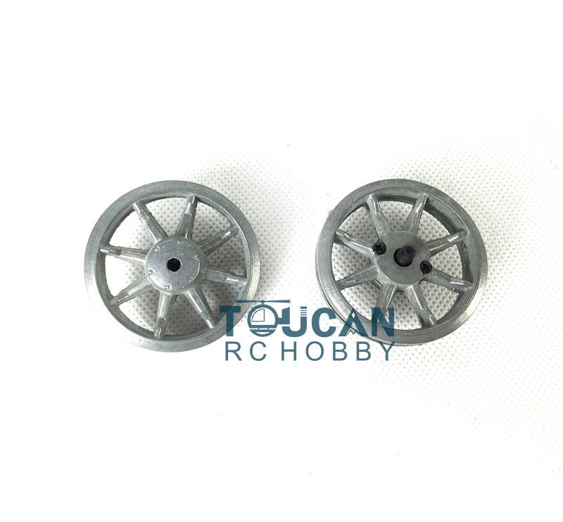 US Stock Metal Idler Wheels for 2.4G 7.0 6.0 Henglong 1/16 3848 3849 3868 RC Tank German Panzer III L Panzer III H Stug III Battle Vehicle Parts