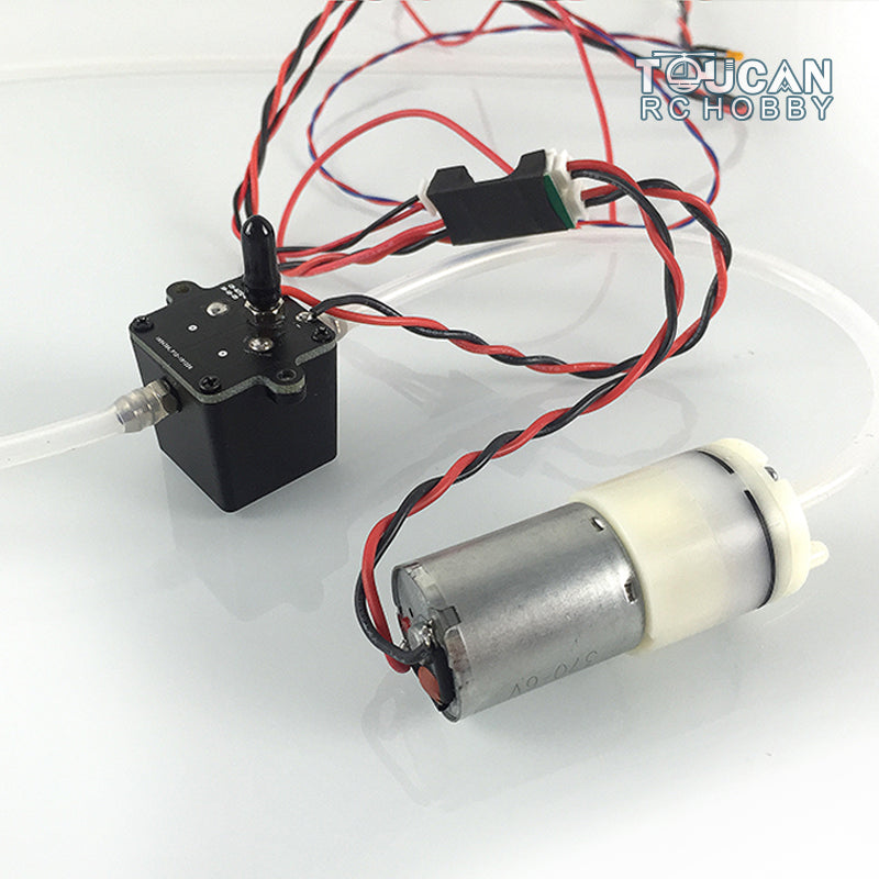 AirSoft Open Fire Barrel Smoke Barrel Flash Modification Parts for 1/16 RC Henglong Main Board RC Tank Model DIY Refit