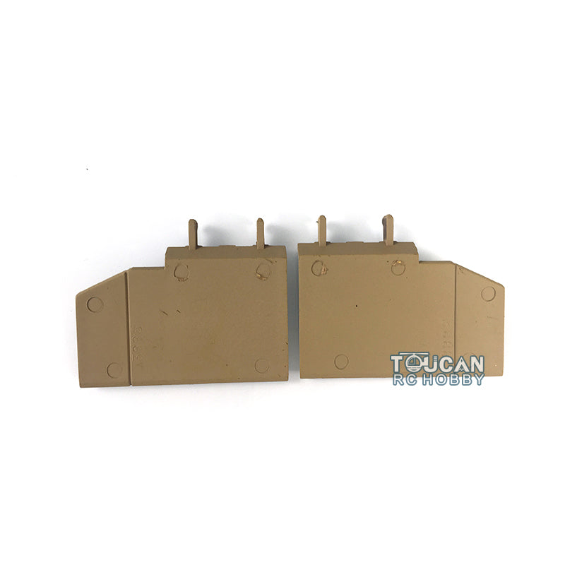 Henglong Plastic Mud Plates for 1/16 Scale German King Tiger RC Tank 3888A Remote Controlled Panzer DIY Accessories