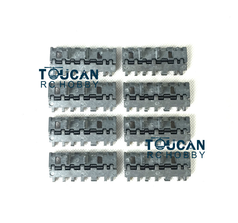 Henglong Metal Side Armours for 1/16 Scale German King Tiger RC Tank 3888A Remote Controlled Armored Cars Silver DIY