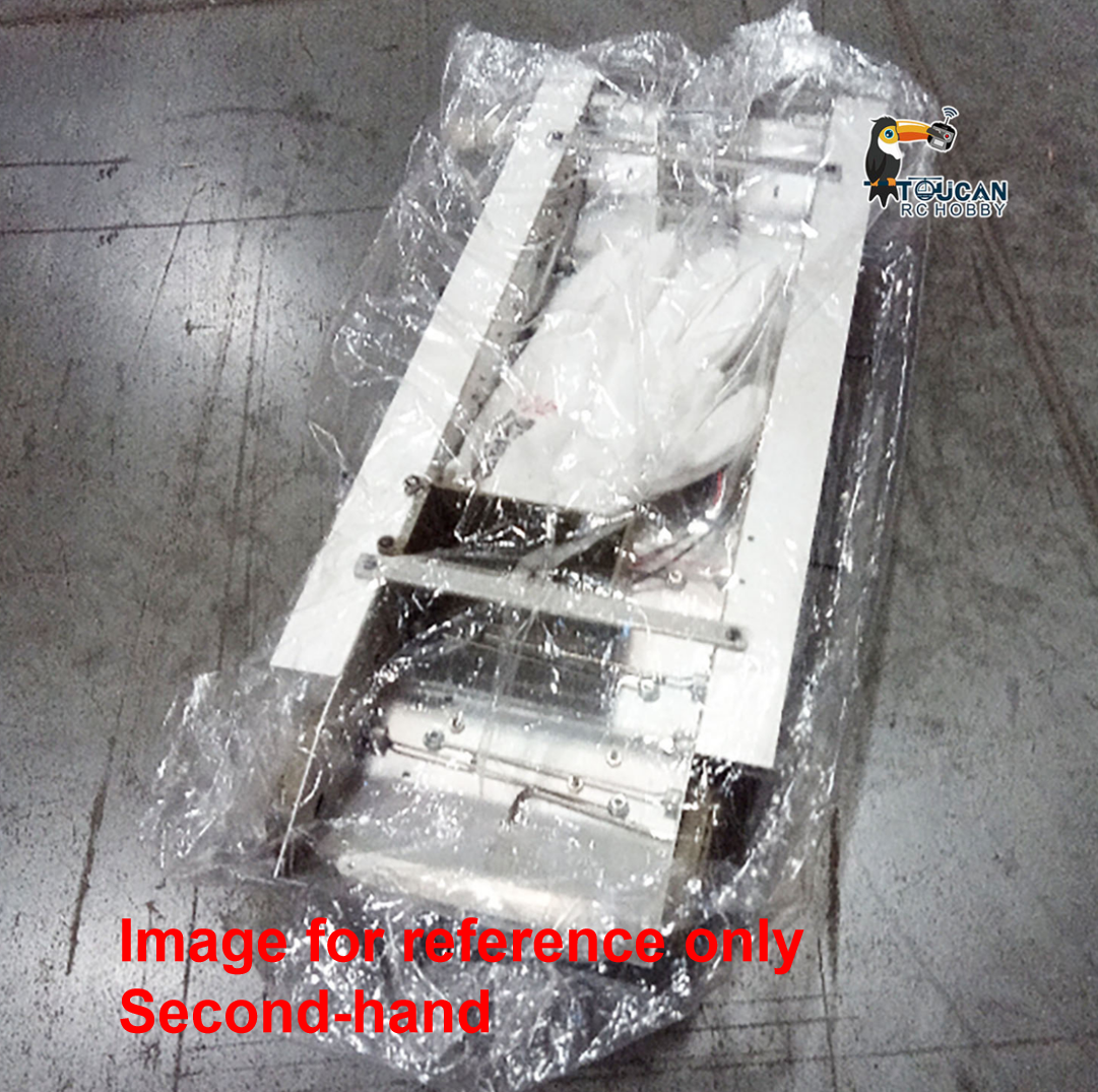 Fast Free Shipping Second Hand US Stock Heng Long 1/16 RC Tank Metal Chassis for IDF Merkava MK IV Remote Control Tanks