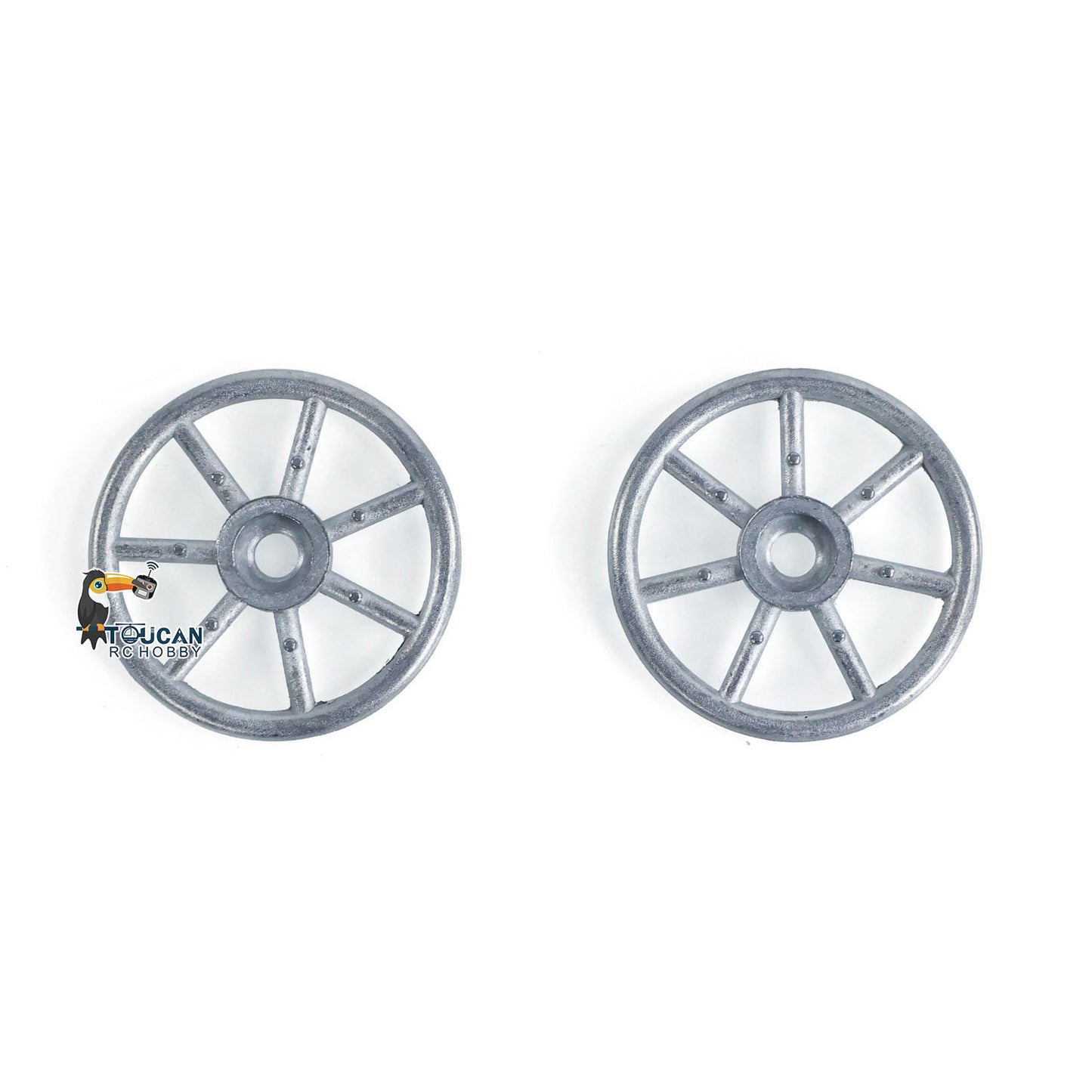 1Pair Metal Sprockets Driving Wheel Road Wheels Idler for HengLong 1/16 RC Battle Tank 3858 3859 German Panzer IV F F2 Military Armored Car Toy