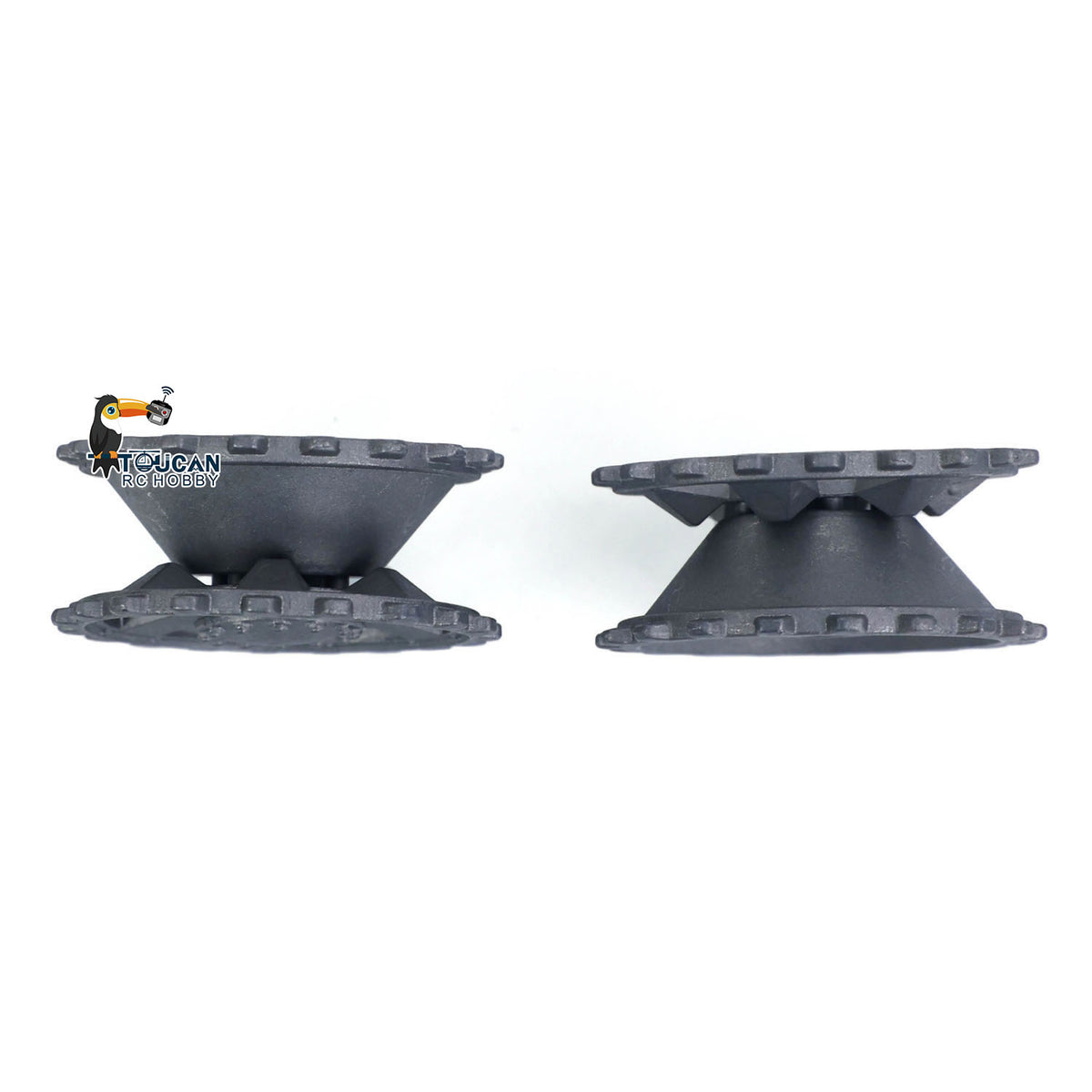 Metal Tracks Sprockets Idlers Road Wheels Tank Machine Gun For HengLong 1/16 3858/3859 Remote Control Tank Vehicle Accessories