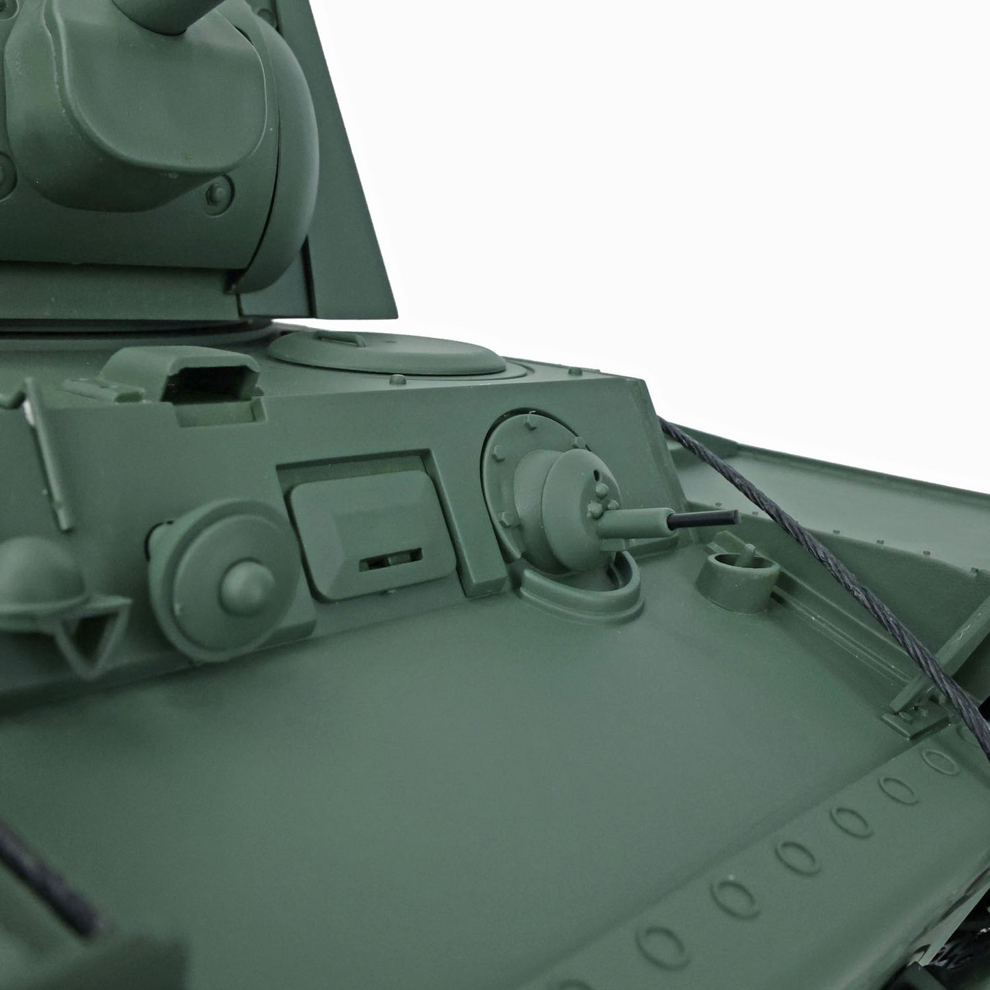 US Warehouse 2.4G Henglong 1/16 Scale 7.0 Upgraded 3878 Soviet KV-1 RTR RC Tank Radio Control Model Sound Smoking Metal Track Wheel