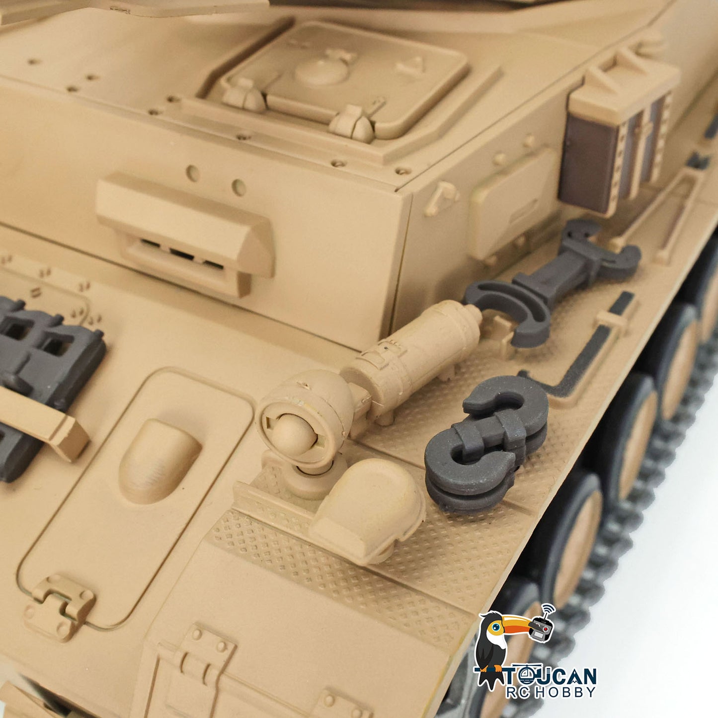 Henglong 1/16 RC Tank 3858 Upgraded Panzer IV F TK7.0 RTR Radio Control Tank W/ 360 Degrees Rotating Turret FPV Camera Metal Tracks