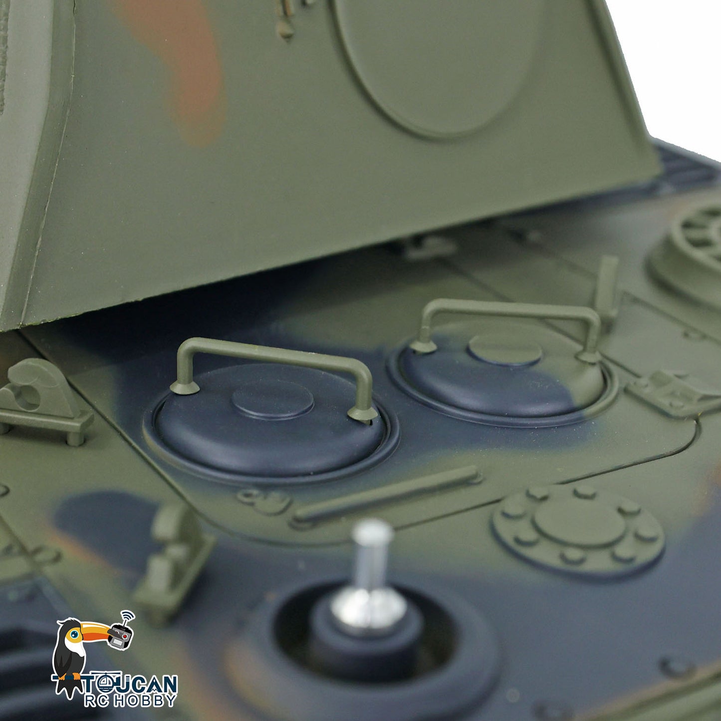 Henglong 1/16 Snow 7.0 Upgraded Metal Version German Panther V RTR RC Tank 3819 Metal Sprocket Wheels Infrared Combating System