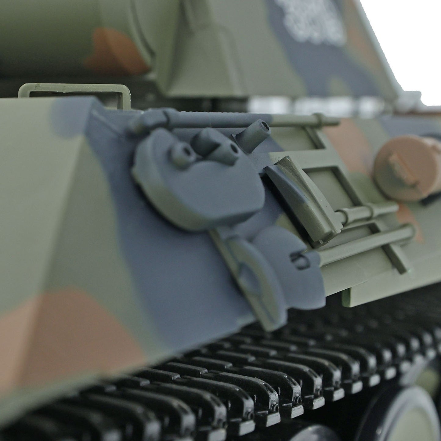 US Stock Henglong 1/16 2.4Ghz 7.0 Plastic Ver German Panther V 3819 RTR RC Tank Model Smoke BB Infrared Combat Smoke Sound Light