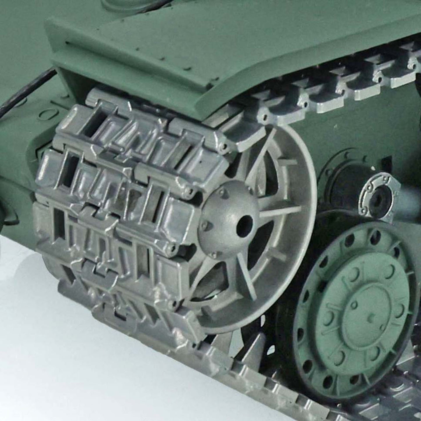 Henglong 1/16 TK7.0 Promotion Soviet Union KV-1 RTR RC Tank 3878 360 Degrees Turret Smoke BB IR Metal Barrel Tracks Sprockets Idlers Wheels Gearbox