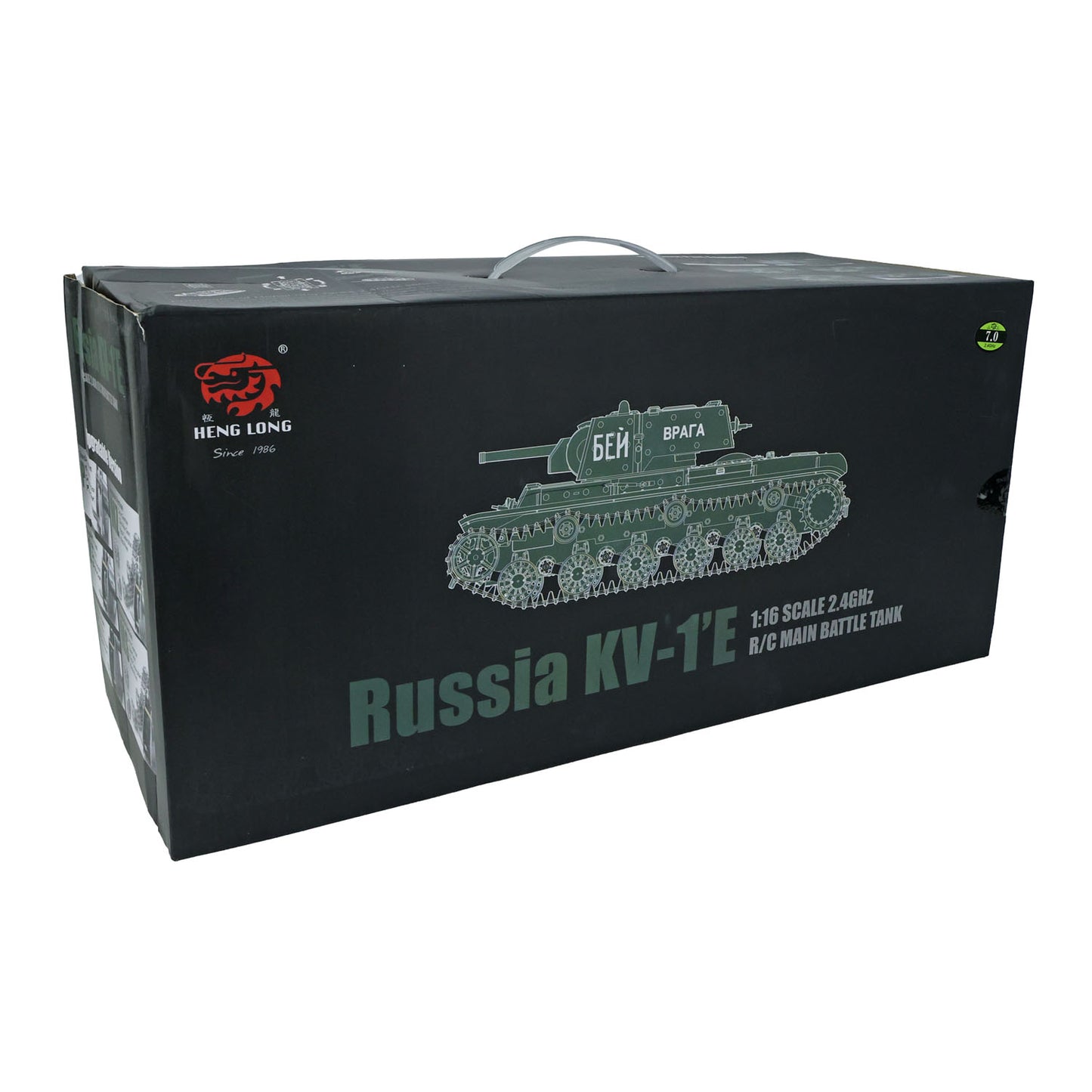 Heng Long TK7.0 1/16 T72 3939 Soviet Union KV-1 3878 RC Tank FPV 360 Degree Turret BB IR Metal Barrel Tracks Drive Idler Road Wheels