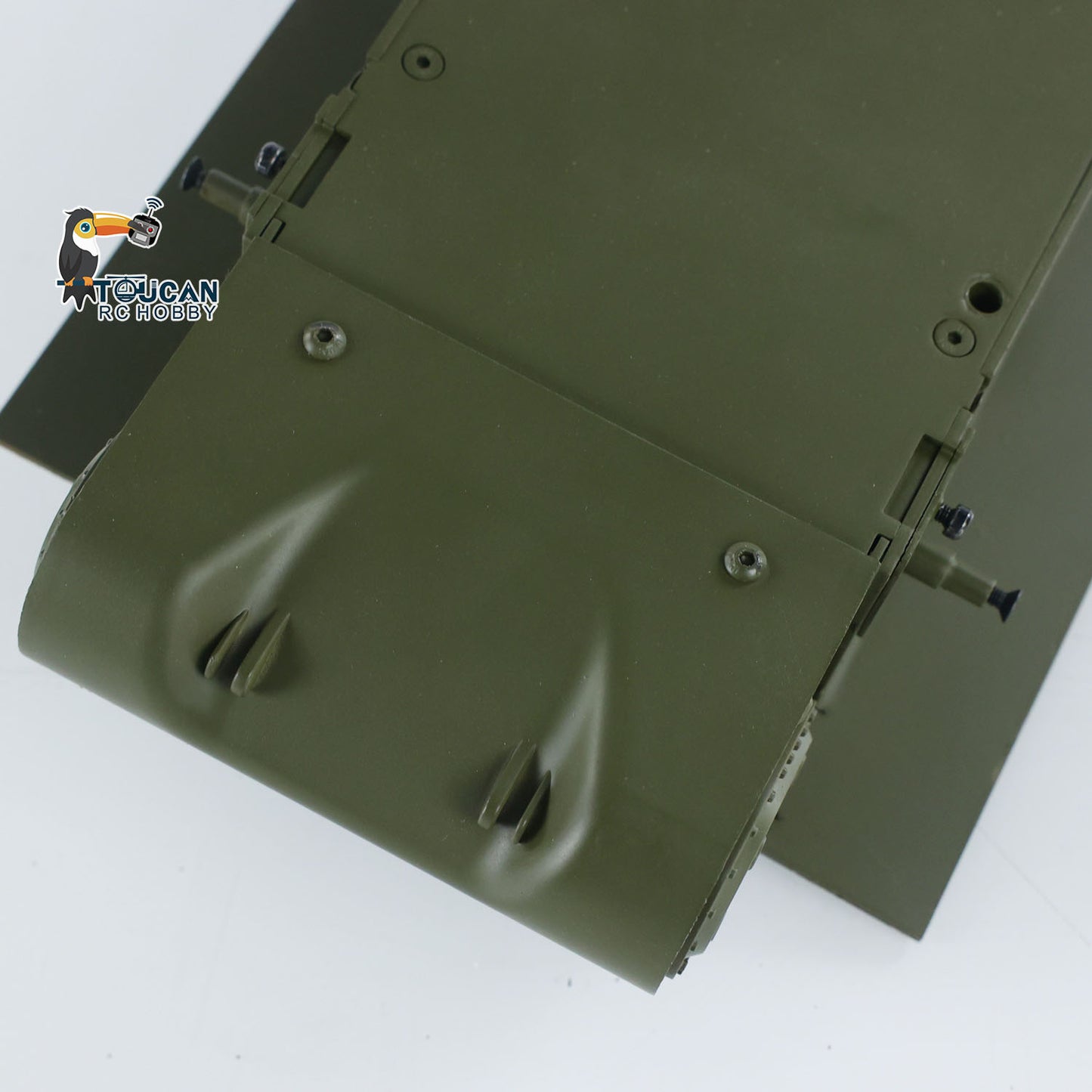 Metal Chassis with Metal Smoke Unit Switch for Henglong 1/16 RC Tank 3898 USA M4A3 Sherman Model Military Armored Car Adults Toy