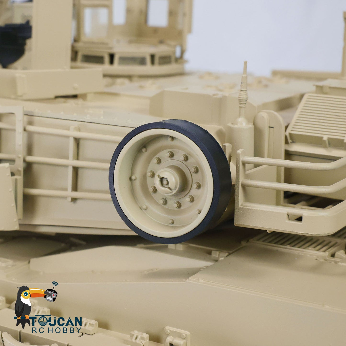 Metal 1/16 Remote Control Military Abrams M1A2 TUSKII 3918 Tank With Dual Flow Rotating Gearbox Barrel Recoil Lifting System