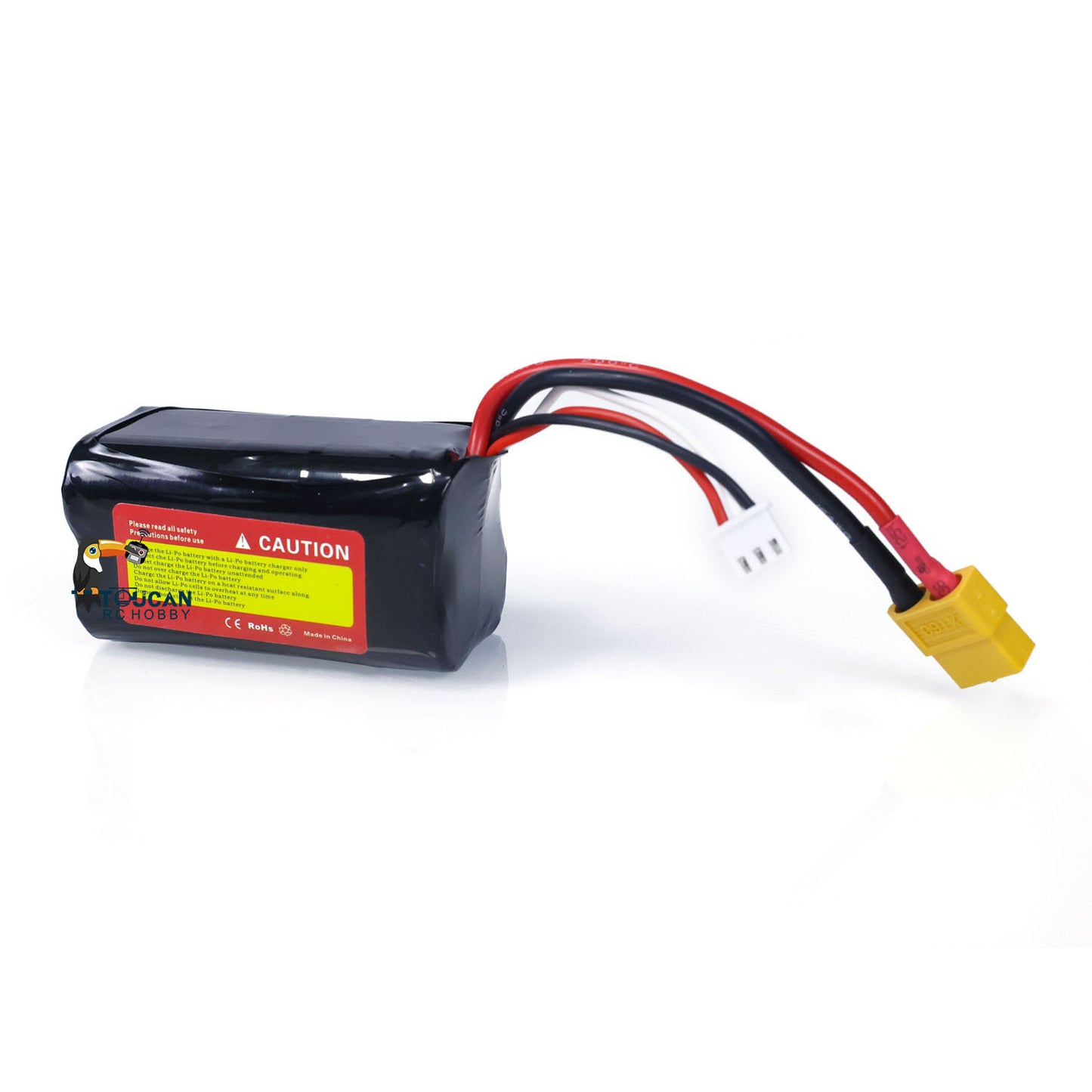7.4V Li-polymer Battery 7000mAh for Heng Long 1/16 RC Tank Remote Control T72 T90 Military Model