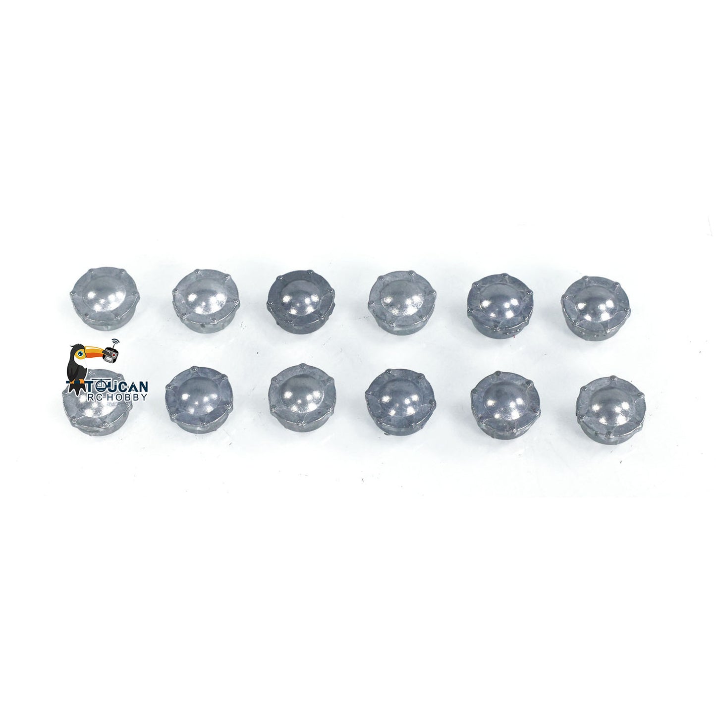 Set of Metal Road Wheels For 1/16 Scale Heng Long Russian T90 RC Main Battle Tank 3938 Model Spare Parts Durable Accessories