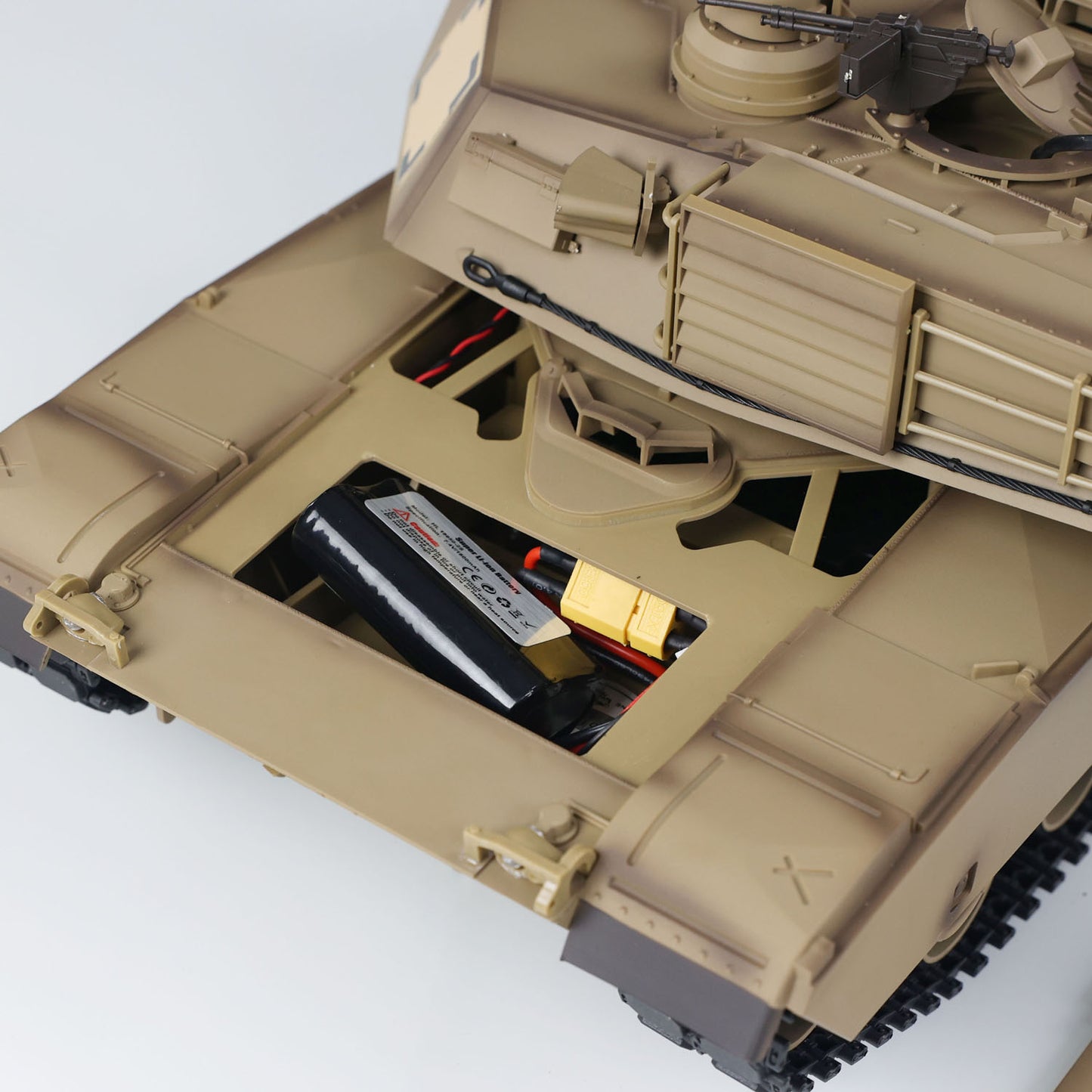 Henglong 1/16 7.0 Plastic M1A2 Abrams 3918 Leopard2A6 3889 RTR RC Tank BB Infrared Combat Smoke Barrel Recoil Sound Light System