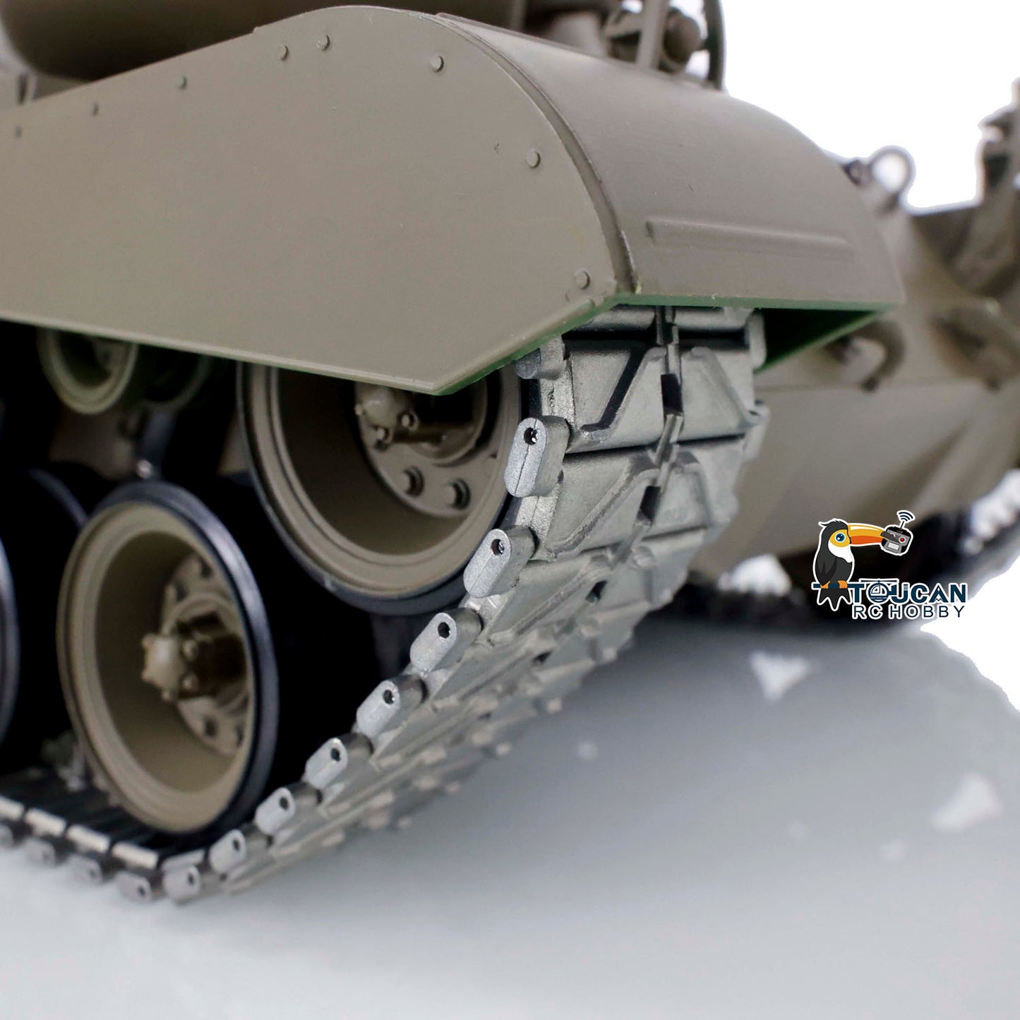 Henglong 1/16 FPV Scale 7.0 Upgraded M26 Pershing RTR RC Tank 3838 Metal Tracks Sprocket Wheels 360 Degree Turret Rotation