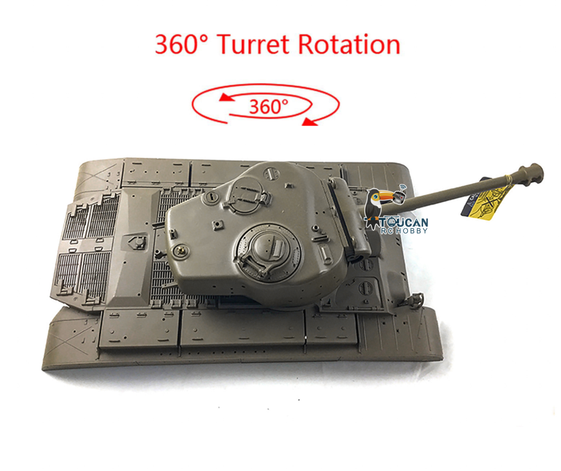 Henglong 1/16 Scale USA M26 Pershing RC Tank 3838 Upper Hull W/ 360 Degree Turret