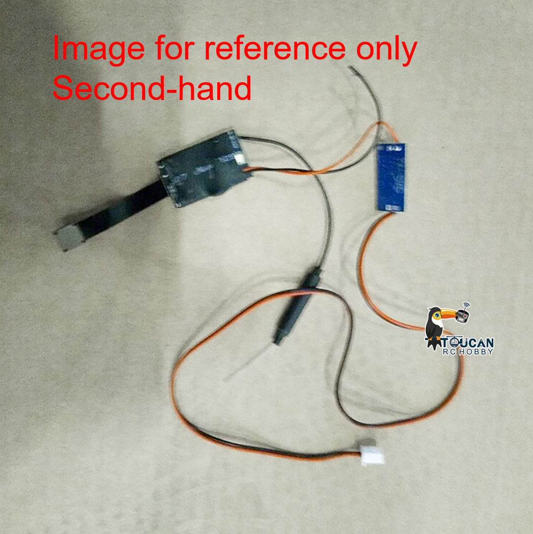 Fast Free Shipping Second Hand EU Stock Henglong 1/16 RC Tank Upgraded Parts FPV System 200W DIY WIFI Model Armored