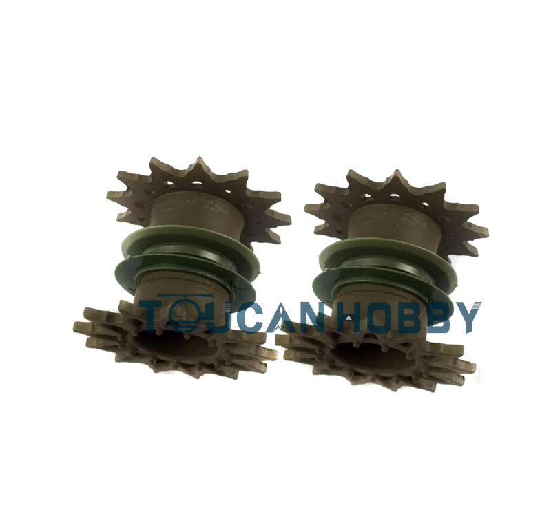 Henglong 1/16 USA M26 Pershing 3838 RC Tank Plastic Sprockets Driving Wheels