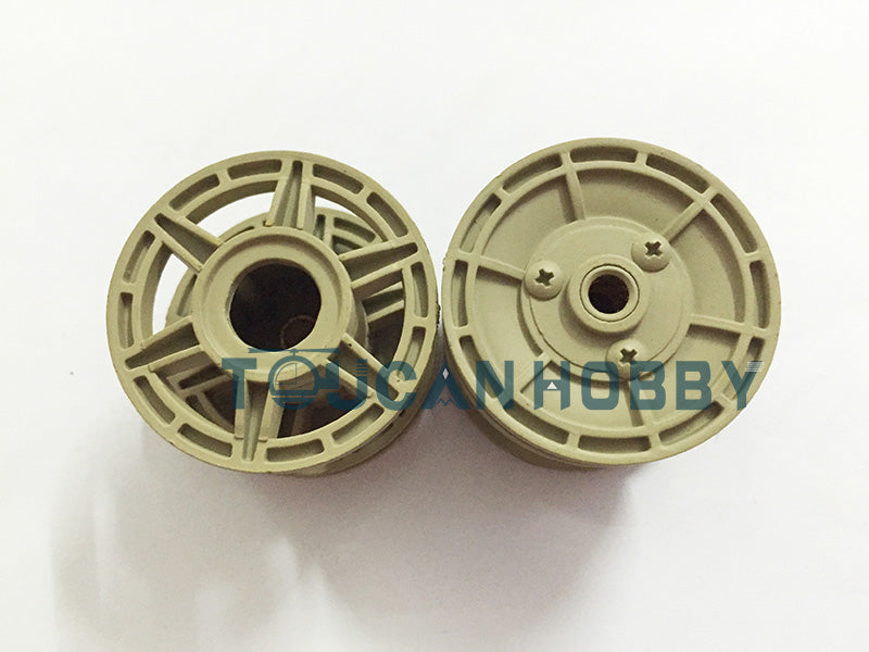 Henglong Plastic Idlers Spare Parts for 1/16 Scale German King Tiger RC Tank 3888A Remote Controlled Panzer Simulation Models