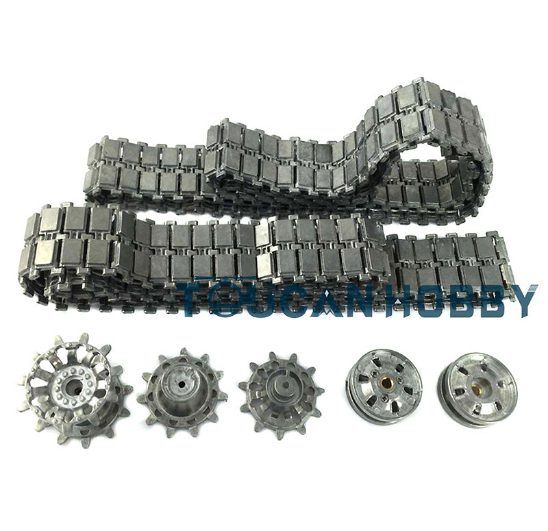 Henglong 1/16 British Challenger II RC Tank 3908 Metal Tracks Sprockets Idlers