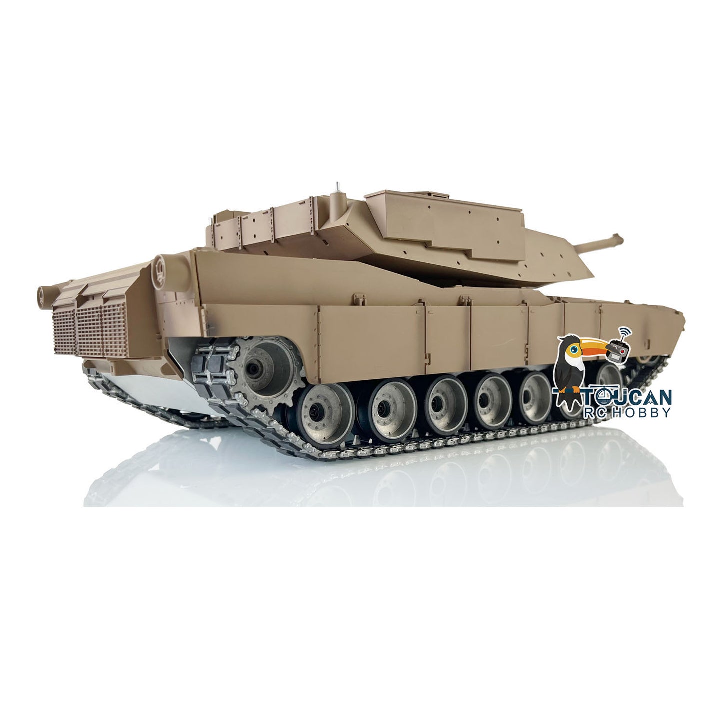 Metal Chassis 1/16 HengLong RC Tank 3918 M1A2 Abrams RTR Military Tank Toys IR System Upgraded TK16 Barrel Recoil Smoke Unit 360 Degree Rotating for Adults