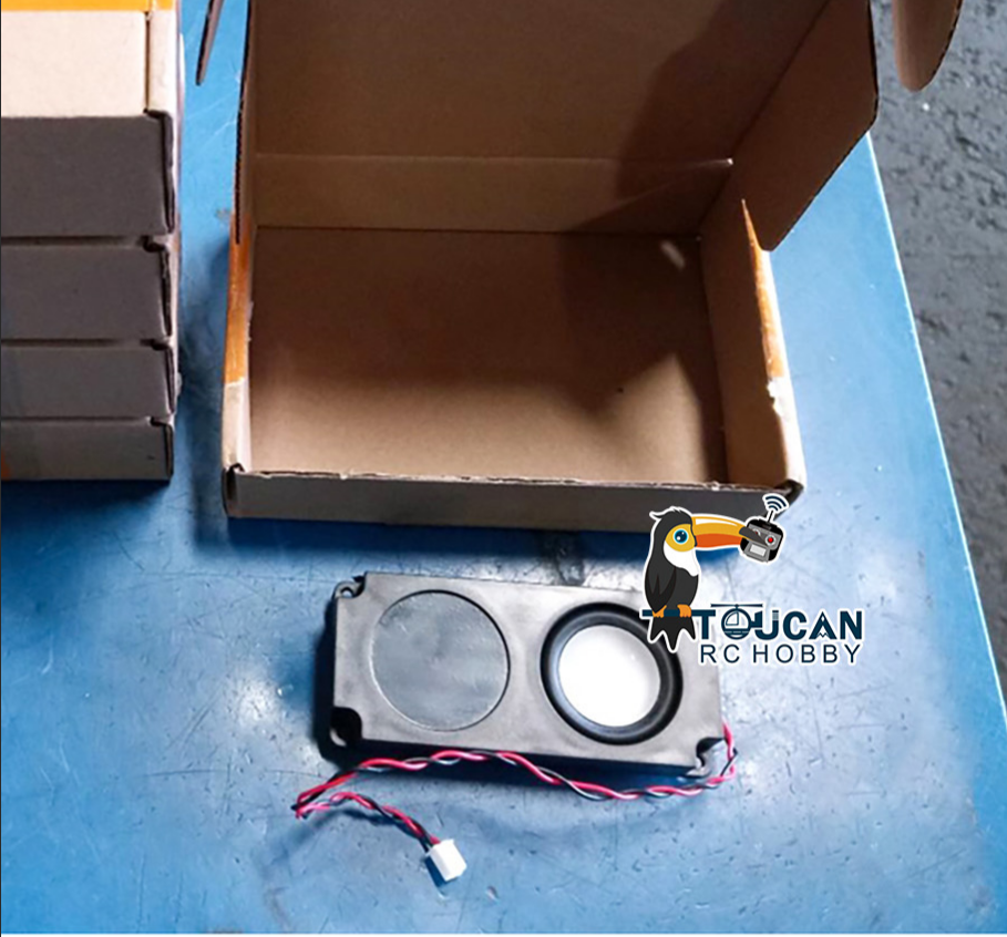 Free Shipping Second Hand US Stock Plastic Speaker for Henglong 1/16 3818/3819/3888A/3898/3889 6.0 7.0 RC Tank German Tiger I Panther Leopard 2 A6 King M4A3