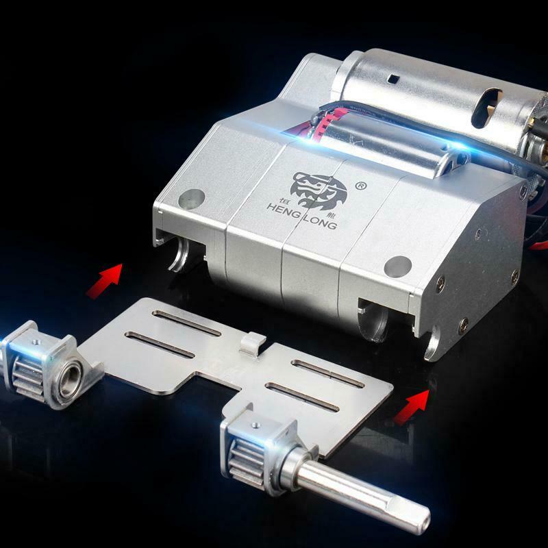 1/16 Henglong H55MM H60MM H65MM L49MM L50.5MM L55MM L65MM Gearbox 1/39 or 1/48 Gear Ratio 6.0S 6.1S 7.0 7.1 Main Board RC Tank