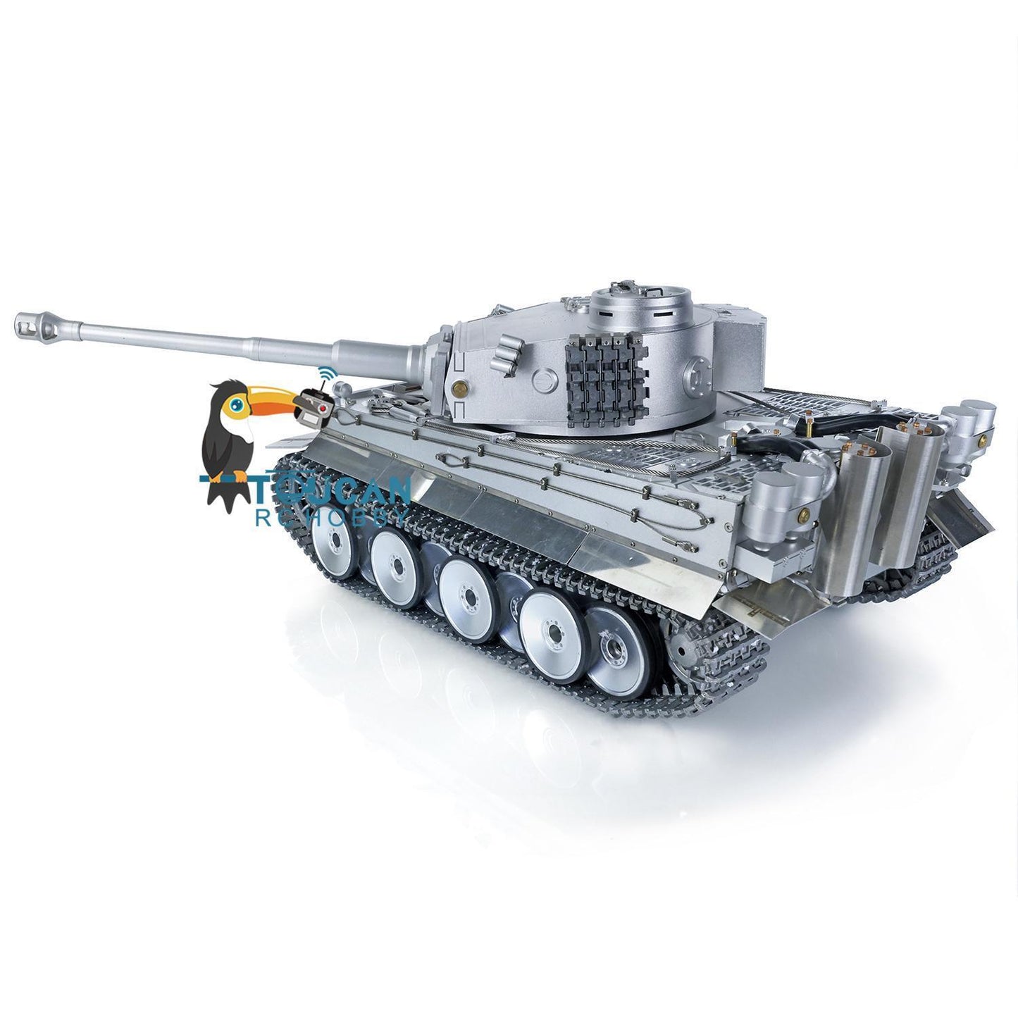 Henglong 1/16 Upgraded Full Metal German Tiger I Ready to Run Remote Control Tank 3818-Pro Military Main Battle Tank