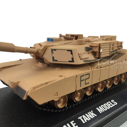 Henglong 1/72 Plastic 3818 Germany Tiger 1 3918 USA Abrams M1A2 Static Tank Model Display Model for Military Collection Enthusiasts