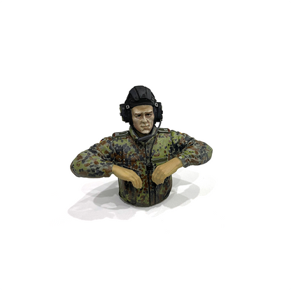 1/16 Soldier American German Russian Male Female Telescope Side Sitting Uniform For Remote Control Military Tank Model Parts