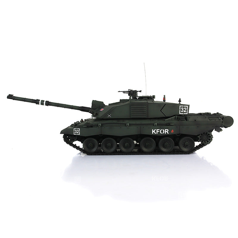 2.4G Henglong 1/16 Scale 7.0 Plastic 3908 Challenger II RTR RC Tank BB Infrared Combating 1800mah battery Armored Vehicle Model