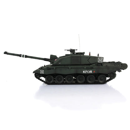 2.4G Henglong 1/16 Scale 7.0 Plastic 3908 Challenger II RTR RC Tank BB Infrared Combating 1800mah battery Armored Vehicle Model