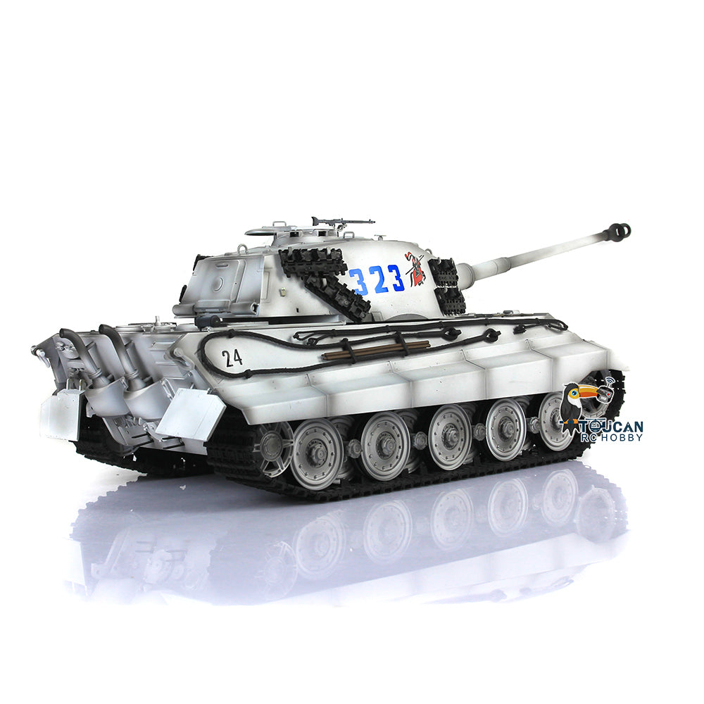Henglong 1/16 7.0 Customized 3888A King Tiger RTR RC Tank Infrared Combat Barrel Recoil
