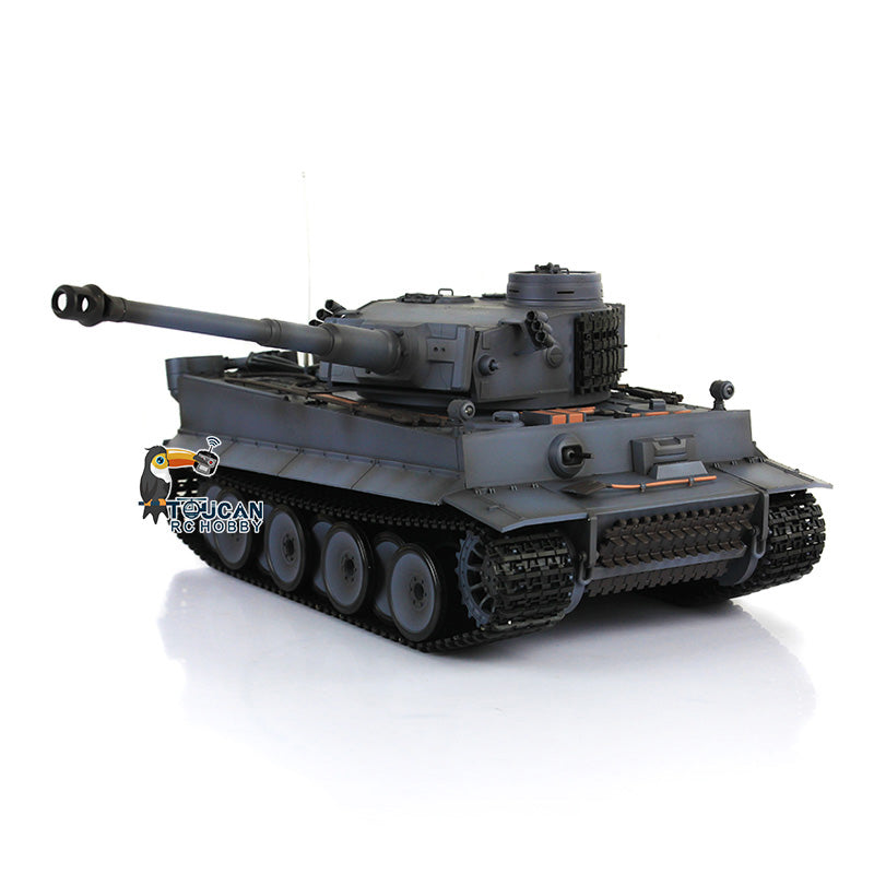 HengLong Factory 1/16 3818 Tiger 1 Radio Control Military Vehicle Full Metal Sprockets Idlers Chassis Plastic Hull RTR RC Tank Y