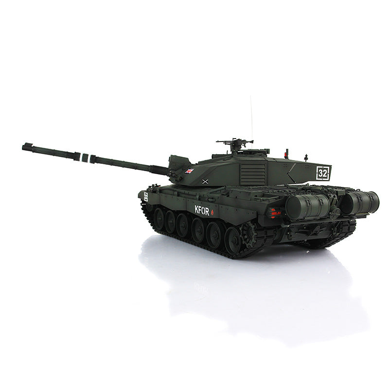 2.4G Henglong 1/16 Scale 7.0 Plastic 3908 Challenger II RTR RC Tank BB Infrared Combating 1800mah battery Armored Vehicle Model