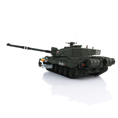 Henglong 1/16 TK7.0 Customize 3908 Challenger II RTR RC Tank with 360 Degrees Turret FPV Infrared Combat BB Unit