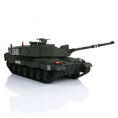 2.4G Henglong 1/16 Scale 7.0 Plastic 3908 Challenger II RTR RC Tank BB Infrared Combating 1800mah battery Armored Vehicle Model