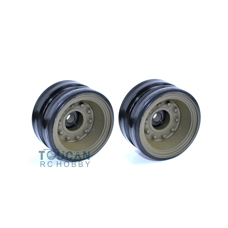 Plastic Tracks Sprockets Road Driving Wheels Suspension Bars Idlers Stickers Decoration Parts Bag For Henglong 1/16 USA M26 Pershing 3838 RC Tank