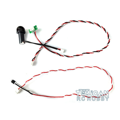 Infrared Combating Receiver System For 1/16 Scale Remote Control Tank DIY Battle Military Vehicle DIY Model Parts