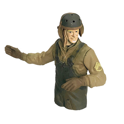 1/16 Soldier American German Russian Male Female Telescope Side Sitting Uniform For Remote Control Military Tank Model Parts