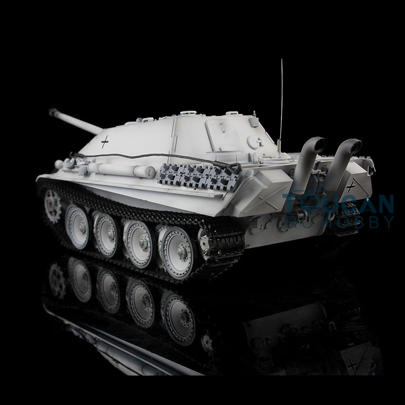 Henglong 1/16 7.0 Upgraded Jadpanther RTR RC Tank 3869 Radio Control Vehicle Metal Tracks Sprocket Barrel Wheels Infrared Combating System
