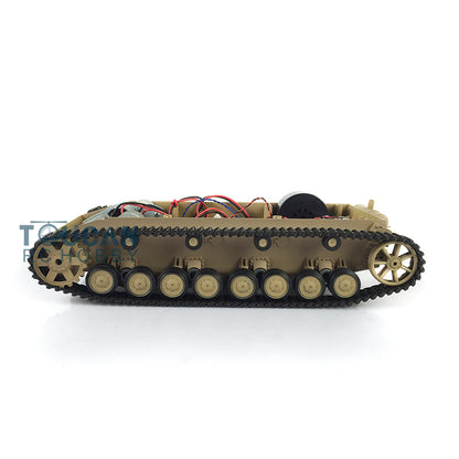 Plastic Sprockets Road Wheels Idlers Accessories Pack Decal Assembled Chassis For HL 1/16 3858 RC Tank Vehicle DIY Model