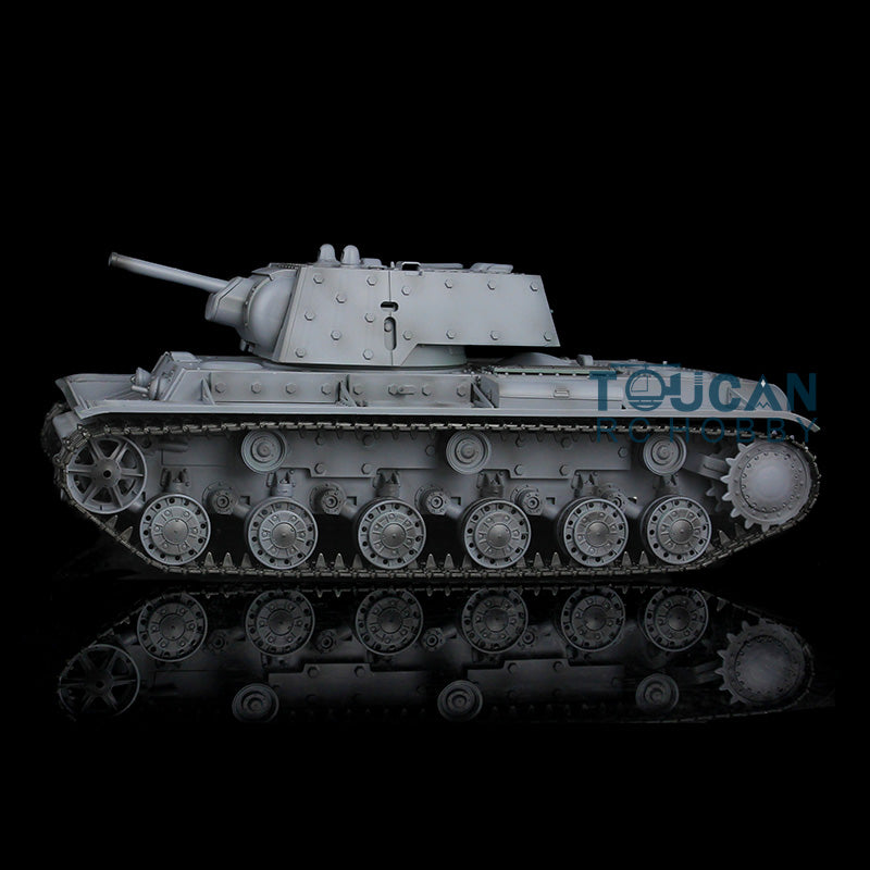 2.4G Henglong 1/16 7.0 Plastic Ver Soviet KV-1 RTR RC Tank Remote Control Military Vehicle Model 3878 Infrared Combating System