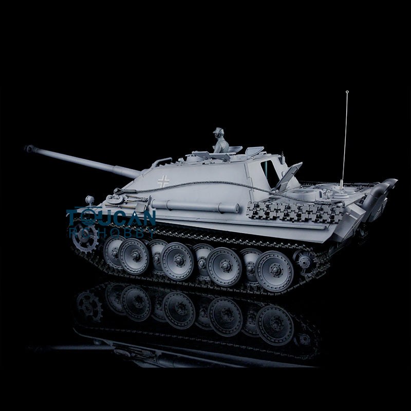 Henglong 1/16 7.0 Customized Jadpanther RTR RC Tank 3869 Metal Tracks Driving Wheels Suspension Infrared Combating Smoking System BB