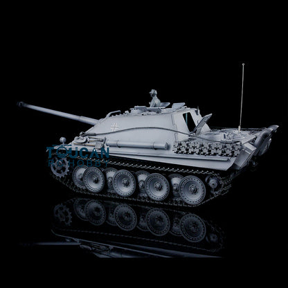 Henglong 1/16 7.0 Customized Jadpanther RTR RC Tank 3869 Metal Tracks Driving Wheels Suspension Infrared Combating Smoking System BB