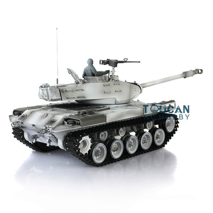 Henglong 1/16 Snow 7.0 Upgraded Walker Bulldog RTR RC Tank Remote Coontrol Military Vehicle 3839 Metal Tracks Infrared Combating System BB Unit