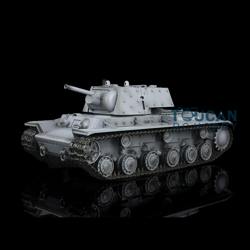 2.4G Henglong 1/16 7.0 Upgraded Soviet KV-1 RTR RC Radio Control Vehicle Tank 3878 Metal Tracks BB Unit Infrared Combating System